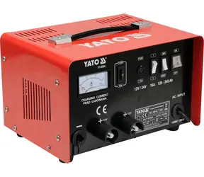 YATO YT-8304 / Nabíjačka / 16A / 12V &amp; 24V / 16 A &amp; 20 A / 120-240 Ah