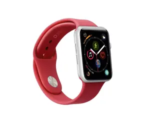 SBS remienok pre Apple Watch 44 mm veľkosť (S - M) červená