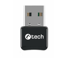 C-TECH BTD-01 USB Bluetooth 5.0 adaptér / USB-A 2.0 / mini dongle / Bluetooth 5.0