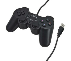 Esperanza EG102 Warrior gamepad čierna / vibračný systém / 12 tlačidiel / pre PC a PS3