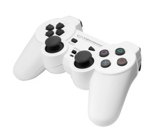 Esperanza EGG107W Trooper biela / gamepad / vibračný systém / USB 2.0 / pre PC a PS3