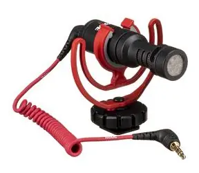 RODE VideoMicro / miniatúrny smerový mikrofón pre fotoaparát / 0.5“ kapsule