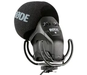 RODE SVM Pre Rycote / kompaktný mikrofón pre kamery a DSLR / Rycote odpruženie / Napájané 9V batériu