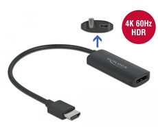 DeLock adaptér HDMI A samec - DP samica