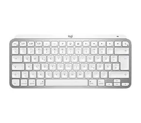 Logitech MX Keys Mini DE bielo-šedá / bezdrôtová klávesnica / DE layout / Bluetooth / LED podsvietenie