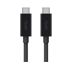 Belkin kábel USB-C na USB-C 3.1 čierna / 100W / 2m