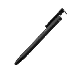 FIXED Pen Propiska 3v1 so stylusom a stojanom čierna / antibakteriálny povrch / hliníkové telo