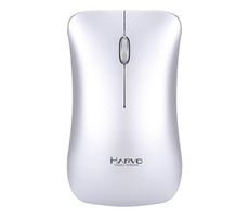 Marvo DWM102SL strieborná / bezdrôtová optická myš / 1600 DPI / 2.4GHz USB prijímač