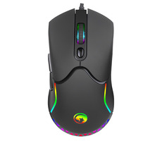 Marvo M359 čierna / herná optická myš / 3200 DPI / RGB / USB / 1.5m