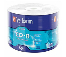 Verbatim 50ks CD-R 700MB 52x / Wrap