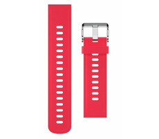 Aligator Silikónový remienok 22mm červený / dopredaj