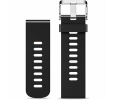 Aligator Silikónový remienok 20mm čierny