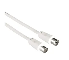 Hama anténny kábel 75 dB 10 m biela