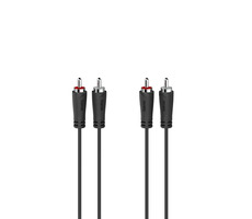 Hama audio kábel 2 cinch - 2 cinch 1.5 m stereo