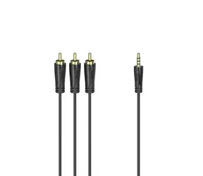 Hama Essential Line AV kábel Jack 3.5mm - 3 cinch 1.5m