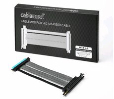 CableMod PCI-e 4.0 Riser - 22cm / zahnutý PCI-E 90°