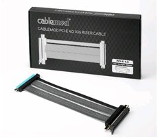 CableMod PCI-e 4.0 Riser - 30cm / rovný - 0°