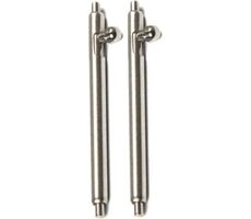 Tactical Sťažejka Nerez 22mm 2ks strieborná