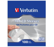 Verbatim papierové obaly na CD / 100 ks