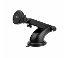 FIXED Maggy XL Univerzálny magnetický držiak pre mobilné telefóny s dlhou prísavkou / na sklo alebo palubnú dosku