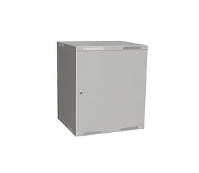 Solarix rozvádzač nástenný skladaný SENSA LITE 12U 450mm / dvere plech / RAL 7035