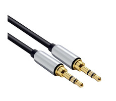 Solight JACK audio kábel 2m / JACK 3.5mm konektor - JACK 3.5mm konektor / stereo