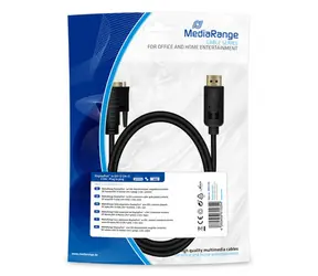 MediaRange MRCS199 kábel DisplayPort na DVI-D (24+1) 2 m