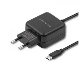 Qoltec 50197 Nabíjačka čierna / 12W / 5V / 2.4A / USB typu C