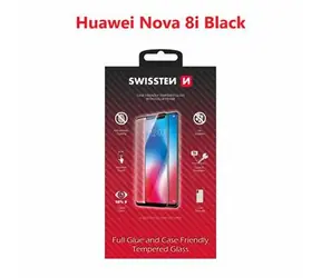 SWISSTEN FULL GLUE COLOR FRAME CASE FRIENDLY sklo pre HUAWEI NOVA 8i čierna