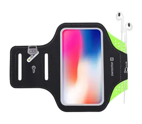 Swissten ARMBAG CASE púzdro pre 6" čierna / Obvod paže: až 38cm