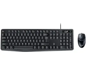 Genius KM-170 čierna / Drôtový set / USB / CZ+SK layout