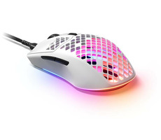 SteelSeries Aerox 3 Snow biela / Herná myš / optická / 8500DPI / USB-A / 1.8m / 6 tlačidiel