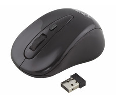 Esperanza EM104K MAVERICK čierna / bezdrôtová optická myš / 3D / 1200 DPI / 2.4GHz / 4 tlačidlá