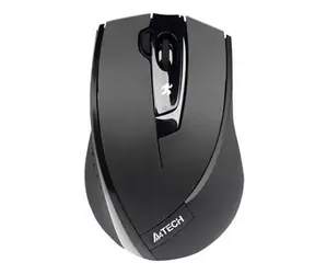 A4tech G9-730FX-1 čierna / Bezdrôtová optická myš / 2000 DPI / 2.4Ghz / V-Track / 5 tlačidiel / Pravoruká / Nano USB