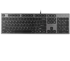A4Tech KV-300H čierna / Drôtová klávesnica / CZ / USB / 1.5 m