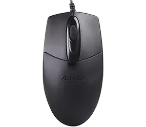 A4tech OP-720 čierna / Optická myš / 1200 DPI / 3 tlačidlá / USB / 1.5 m