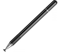 Baseus ACPCL-01 čierna / obojstranný kapacitný stylus / precízny disk / gélové pero
