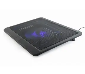 Gembird NBS-1F15-04 čierna / chladiaca podložka pod notebook / 15 "/ 1x LED ventilátor