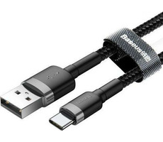 Baseus CATKLF-BG1 kábel USB-A na USB-C čierna / 1 m