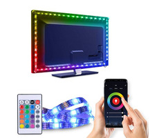 Solight WM58 LED svetelný pás pre TV / 4 x 50 cm / USB