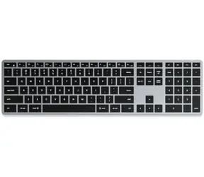 Satechi ST-BTSX3M šedá / bezdrôtová klávesnica / podsvietenie