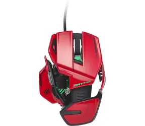 MadCatz RAT 8+ ADV červená / Herná myš / Optická / 16000dpi / 11 tlačidiel / USB / 1.8m / RGB