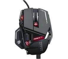 MadCatz RAT 8+ čierna / Herná myš / Optická / 16000dpi / 11 tlačidiel / USB / 1.8m / RGB