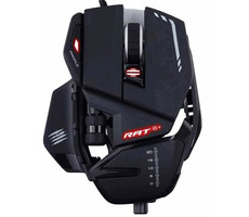 MadCatz RAT 6+ čierna / Herná myš / Optická / 12000dpi / 11 tlačidiel / USB / 1.8m / RGB