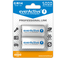 EverActive Professional Line nabíjacia batéria C (R14) 5000 mAh 2ks / Ni-MH