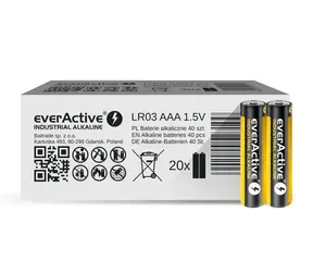 EverActive Industrial Alkaline batéria AAA (LR03) 40ks