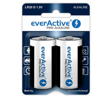 EverActive Pro Alkalické batérie D (LR20) 2ks