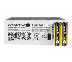 EverActive Industrial Alkaline batéria AA (LR6) 40ks