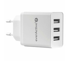 EverActive SC-300 / Nabíjačka / 3xUSB / 5V / 2.4A