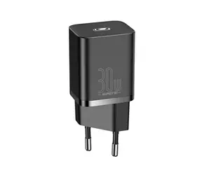 Baseus Super SI rýchlonabíjačka čierna / 30W / USB-C